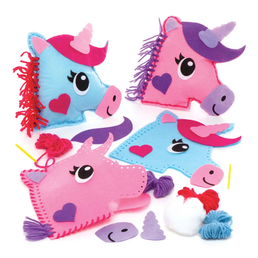 Unicorn Cushion Sewing Kits